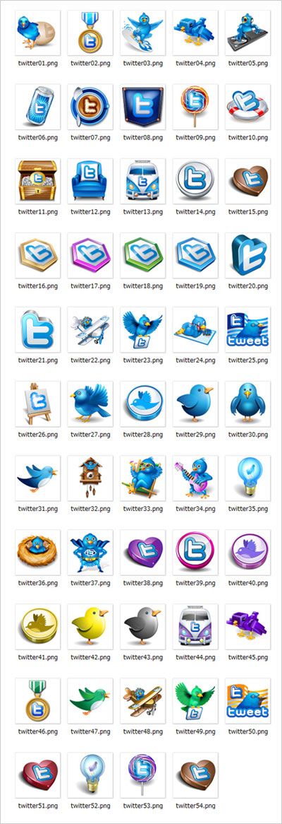 Twitter(ツイッター)のアイコン画像フリーダウンロード